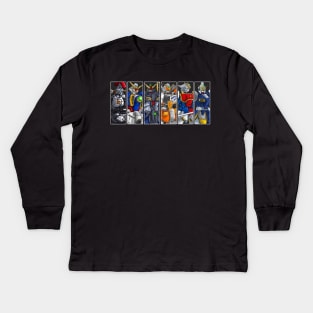 All Wing Zero Gundam Kids Long Sleeve T-Shirt